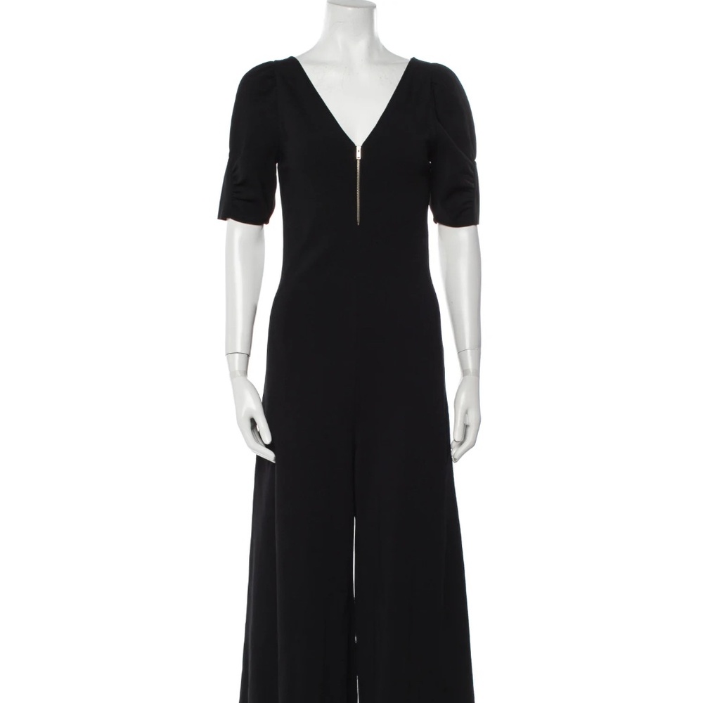Stella McCartney Black V-Neck Jumpsuit